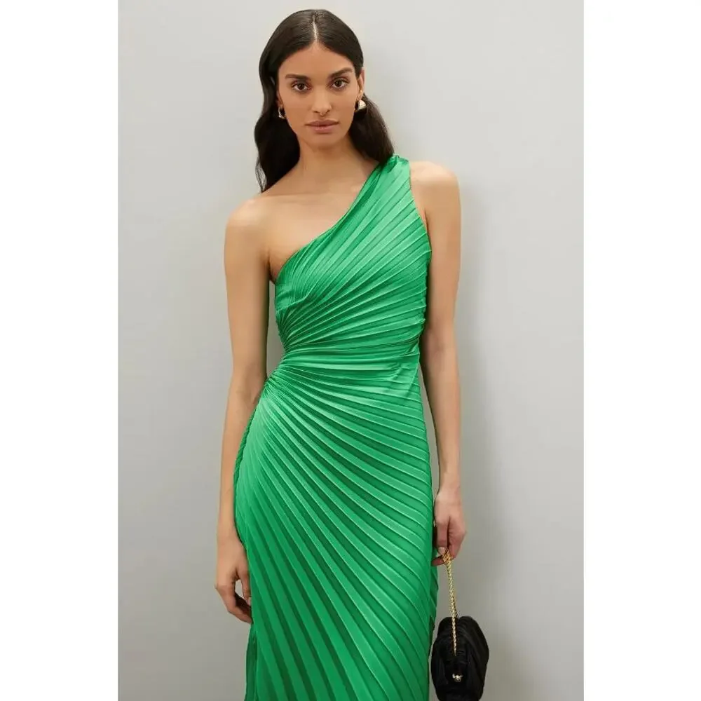 DELFI COLLECTIVE Women's Leah Dress Size M In Green - Picture 2 of 11